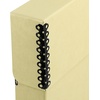image:imageLineco Archival Document Storage Box Gray 155 x 105 x 5  LegalSized Metal Edge AcidFree Boxboard Case Organize Files Prints PhotosTan