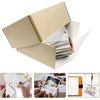 image:imageLineco Archival Negative Storage Box AcidFree Print Storage with Metal Edge Drop Front Preservation Box Preserves Picture Photos Artwork LongevityTan 1075x875x45