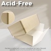 image:imageLineco Archival Negative Storage Box AcidFree Print Storage with Metal Edge Drop Front Preservation Box Preserves Picture Photos Artwork LongevityTan 1075x875x45