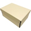image:imageLineco Archival Photo Card Box MuseumQuality Storage 5x8x12 Inch Tan  AcidFree with Removable Lid MetalEdge Corner Bulk Storage and Preservation for Negatives Prints Films Photos SnapshotTan