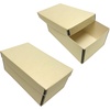 image:imageLineco Archival Photo Card Box MuseumQuality Storage 5x8x12 Inch Tan  AcidFree with Removable Lid MetalEdge Corner Bulk Storage and Preservation for Negatives Prints Films Photos SnapshotTan