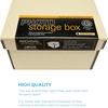 image:imageLineco Archival Photo Card Box MuseumQuality Storage 5x8x12 Inch Tan  AcidFree with Removable Lid MetalEdge Corner Bulk Storage and Preservation for Negatives Prints Films Photos SnapshotTan