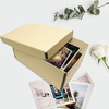 image:imageLineco Archival Photo Card Box MuseumQuality Storage 5x8x12 Inch Tan  AcidFree with Removable Lid MetalEdge Corner Bulk Storage and Preservation for Negatives Prints Films Photos SnapshotTan