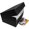 image:imageLineco Black Archival Hinged Lid Photo Box 55x775x12 AcidFree  Holds Up to 1100 of 4x6 or 5x7 Pictures Prints Artworks Preserve Documents Art and Craft Papers CardsBlack