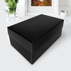 image:imageLineco Black Archival Hinged Lid Photo Box 55x775x12 AcidFree  Holds Up to 1100 of 4x6 or 5x7 Pictures Prints Artworks Preserve Documents Art and Craft Papers CardsBlack