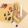 image:imageLineco Bookbinding Tool Kit Used for Repairing Craft Making  Comes with Awls Bone Folder Bristle Brish Needles Linen Thread and Beeswax Great for Binding Paper Leather DIY