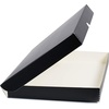 image:imageLineco Clamshell Archival Storage Box 165x205x175 Inch Black  AcidFree with Metal Edge Boxboard Organize and Store Photos Documents Cards Negatives Magazine Prints Family Records DIYBlack