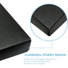 image:imageLineco Clamshell Archival Storage Box 165x205x175 Inch Black  AcidFree with Metal Edge Boxboard Organize and Store Photos Documents Cards Negatives Magazine Prints Family Records DIYBlack