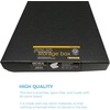 image:imageLineco Clamshell Archival Storage Box 165x205x175 Inch Black  AcidFree with Metal Edge Boxboard Organize and Store Photos Documents Cards Negatives Magazine Prints Family Records DIYBlack