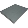 image:imageLineco Clamshell Archival Storage Box 165x205x175 Inch Black  AcidFree with Metal Edge Boxboard Organize and Store Photos Documents Cards Negatives Magazine Prints Family Records DIYGray