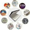 image:imageLineco Clamshell Archival Storage Box 165x205x175 Inch Black  AcidFree with Metal Edge Boxboard Organize and Store Photos Documents Cards Negatives Magazine Prints Family Records DIYBlack