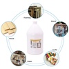 image:imageLineco Frame PVA Adhesive Acid Free Dried Clear and Flexible 8 oz  Picture Frame Glue Adhere Wood or MDF Ideal for Paper Board Framing Collage Crafts Bookbinding1 Gallon