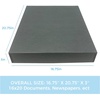 image:imageLineco Museum Archival Storage Box Drop Front 975x1275x3 in Gray  AcidFree with Metal Edge Preserves Picture Longevity Organize Photos Newspapers Prints Documents Crafts DIYGray