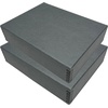 image:imageLineco Museum Archival Storage Box Drop Front 975x1275x3 in Gray  AcidFree with Metal Edge Preserves Picture Longevity Organize Photos Newspapers Prints Documents Crafts DIYGray