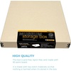image:imageLineco Museum Archival Storage Box Drop Front 975x1275x3 in Gray  AcidFree with Metal Edge Preserves Picture Longevity Organize Photos Newspapers Prints Documents Crafts DIYTan