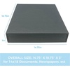 image:imageLineco Museum Archival Storage Box Drop Front 975x1275x3 in Gray  AcidFree with Metal Edge Preserves Picture Longevity Organize Photos Newspapers Prints Documents Crafts DIYGray