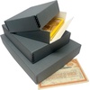 image:imageLineco Museum Archival Storage Box Drop Front 975x1275x3 in Gray  AcidFree with Metal Edge Preserves Picture Longevity Organize Photos Newspapers Prints Documents Crafts DIYGray