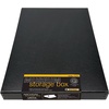image:imageLineco Museum Archival Storage Box Drop Front 975x1275x3 in Gray  AcidFree with Metal Edge Preserves Picture Longevity Organize Photos Newspapers Prints Documents Crafts DIYBlack