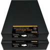 image:imageLineco Museum Archival Storage Box Drop Front 975x1275x3 in Gray  AcidFree with Metal Edge Preserves Picture Longevity Organize Photos Newspapers Prints Documents Crafts DIYBlack
