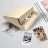 image:imageLineco Museum Archival Storage Box Drop Front 975x1275x3 in Gray  AcidFree with Metal Edge Preserves Picture Longevity Organize Photos Newspapers Prints Documents Crafts DIYTan