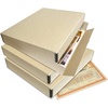 image:imageLineco Museum Archival Storage Box Drop Front 975x1275x3 in Gray  AcidFree with Metal Edge Preserves Picture Longevity Organize Photos Newspapers Prints Documents Crafts DIYTan
