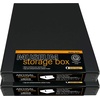 image:imageLineco Museum Archival Storage Box Drop Front 975x1275x3 in Gray  AcidFree with Metal Edge Preserves Picture Longevity Organize Photos Newspapers Prints Documents Crafts DIYBlack