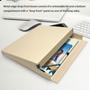 image:imageLineco Museum Archival Storage Box Drop Front 975x1275x3 in Gray  AcidFree with Metal Edge Preserves Picture Longevity Organize Photos Newspapers Prints Documents Crafts DIYTan