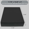 image:imageLineco Museum Archival Storage Box Drop Front 975x1275x3 in Gray  AcidFree with Metal Edge Preserves Picture Longevity Organize Photos Newspapers Prints Documents Crafts DIYBlack
