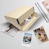 image:imageLineco Museum Archival Storage Box Drop Front 975x1275x3 in Gray  AcidFree with Metal Edge Preserves Picture Longevity Organize Photos Newspapers Prints Documents Crafts DIYTan