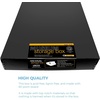 image:imageLineco Museum Archival Storage Box Drop Front 975x1275x3 in Gray  AcidFree with Metal Edge Preserves Picture Longevity Organize Photos Newspapers Prints Documents Crafts DIYBlack