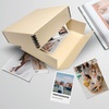 image:imageLineco Museum Archival Storage Box Drop Front 975x1275x3 in Gray  AcidFree with Metal Edge Preserves Picture Longevity Organize Photos Newspapers Prints Documents Crafts DIYTan