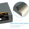 image:imageLineco Museum Archival Storage Box Drop Front 975x1275x3 in Gray  AcidFree with Metal Edge Preserves Picture Longevity Organize Photos Newspapers Prints Documents Crafts DIYGray