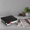 image:imageLineco Museum Archival Storage Box Drop Front 975x1275x3 in Gray  AcidFree with Metal Edge Preserves Picture Longevity Organize Photos Newspapers Prints Documents Crafts DIYBlack