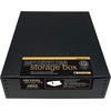 image:imageLineco Museum Archival Storage Box Drop Front 975x1275x3 in Gray  AcidFree with Metal Edge Preserves Picture Longevity Organize Photos Newspapers Prints Documents Crafts DIYBlack