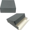 image:imageLineco Museum Archival Storage Box Drop Front 975x1275x3 in Gray  AcidFree with Metal Edge Preserves Picture Longevity Organize Photos Newspapers Prints Documents Crafts DIYGray