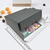image:imageLineco Museum Archival Storage Box Drop Front 975x1275x3 in Gray  AcidFree with Metal Edge Preserves Picture Longevity Organize Photos Newspapers Prints Documents Crafts DIYGray