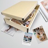 image:imageLineco Museum Archival Storage Box Drop Front 975x1275x3 in Gray  AcidFree with Metal Edge Preserves Picture Longevity Organize Photos Newspapers Prints Documents Crafts DIYBeige