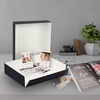 image:imageLineco Museum Archival Storage Box Drop Front 975x1275x3 in Gray  AcidFree with Metal Edge Preserves Picture Longevity Organize Photos Newspapers Prints Documents Crafts DIYBlack