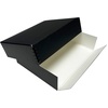 image:imageLineco Museum Archival Storage Box Drop Front 975x1275x3 in Gray  AcidFree with Metal Edge Preserves Picture Longevity Organize Photos Newspapers Prints Documents Crafts DIYSimple Black