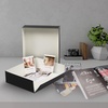 image:imageLineco Museum Archival Storage Box Drop Front 975x1275x3 in Gray  AcidFree with Metal Edge Preserves Picture Longevity Organize Photos Newspapers Prints Documents Crafts DIYBlack