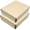image:imageLineco Museum Archival Storage Box Drop Front 975x1275x3 in Gray  AcidFree with Metal Edge Preserves Picture Longevity Organize Photos Newspapers Prints Documents Crafts DIYTan