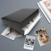 image:imageLineco Museum Archival Storage Box Drop Front 975x1275x3 in Gray  AcidFree with Metal Edge Preserves Picture Longevity Organize Photos Newspapers Prints Documents Crafts DIYBlack