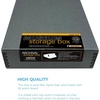 image:imageLineco Museum Archival Storage Box Drop Front 975x1275x3 in Gray  AcidFree with Metal Edge Preserves Picture Longevity Organize Photos Newspapers Prints Documents Crafts DIYGray