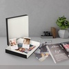 image:imageLineco Museum Archival Storage Box Drop Front 975x1275x3 in Gray  AcidFree with Metal Edge Preserves Picture Longevity Organize Photos Newspapers Prints Documents Crafts DIYBlack