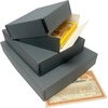 image:imageLineco Museum Archival Storage Box Drop Front 975x1275x3 in Gray  AcidFree with Metal Edge Preserves Picture Longevity Organize Photos Newspapers Prints Documents Crafts DIYGray