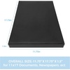 image:imageLineco Museum Archival Storage Box Drop Front 975x1275x3 in Gray  AcidFree with Metal Edge Preserves Picture Longevity Organize Photos Newspapers Prints Documents Crafts DIYBlack
