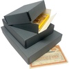 image:imageLineco Museum Archival Storage Box Drop Front 975x1275x3 in Gray  AcidFree with Metal Edge Preserves Picture Longevity Organize Photos Newspapers Prints Documents Crafts DIYGray