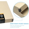 image:imageLineco Museum Archival Storage Box Drop Front 975x1275x3 in Gray  AcidFree with Metal Edge Preserves Picture Longevity Organize Photos Newspapers Prints Documents Crafts DIYTan