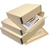image:imageLineco Museum Archival Storage Box Drop Front 975x1275x3 in Gray  AcidFree with Metal Edge Preserves Picture Longevity Organize Photos Newspapers Prints Documents Crafts DIYTan