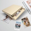image:imageLineco Museum Archival Storage Box Drop Front 975x1275x3 in Gray  AcidFree with Metal Edge Preserves Picture Longevity Organize Photos Newspapers Prints Documents Crafts DIYTan